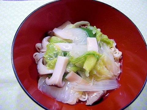 野菜あんかけラーメン